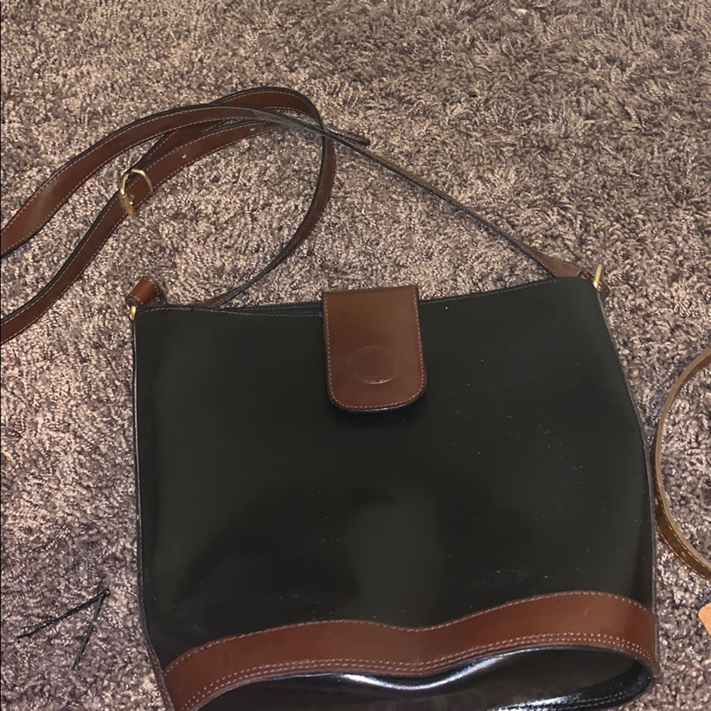 Leather  crossbody bag